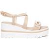 NERO GIARDINI SANDALO DONNA - NERO GIARDINI BEIGE - E615953D
