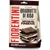 FIORENTINI ALIMENTARI SpA QUADROTTI RISO RICOPERTI DI CIOCCOLATO FONDENTE 80 G