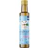 VEGDOG Vish Oil, miscela di olio per cucinare in casa con olio di canapa, alghe e lino, olio di pesce vegano con acidi grassi omega-3 (250 ml)
