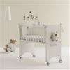 Nanan Letto Co-Sleeping Puccio Azzurro Con Materasso + Cuscino Antisoffoco OMAGGIO CO SLEEPING