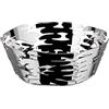 Alessi Barket BM10/18 - Cestino di Design con Decoro Traforato in Acciaio Inox, 18 cm