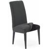 SOFASKINS® Coprisedie da pranzo PackX2 coprisedie super elastico, design esclusivo, traspirante e resistente, coprisedie con schienale facile da posizionare. Misura 40-60 cm. Colore Grigio Scuro