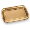 Vassoio|navetta In Cartone Da 10 Kg Oro - Misura 2 (20,5x14,5)