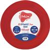20 Piatti Piani Riutilizzabili Linea Party Rosso