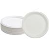 50 Piattini Frutta E Dessert In Polpa Di Cellulosa 18 Cm - Eco-friendly E Pratici
