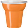 Aristea 50 Bicchierini Caffè In Plastica 70 Ml Aristea Arancione - Ideali Per Eventi, Catering E Ristorazione, Pratici E Resistenti