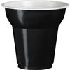 Aristea 50 Bicchierini Caffè In Plastica 70 Ml Aristea Nero - Eleganti E Resistenti, Ideali Per Eventi, Catering E Ristorazione