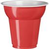 Aristea 50 Bicchierini Caffè In Plastica 70 Ml Aristea Rosso - Eleganti E Resistenti, Ideali Per Eventi, Catering E Ristorazione