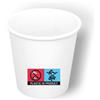 50 Bicchierini Di Carta Per Caffè E Ginseng Da 90ml - Bianco - Eleganza E Praticità