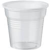 100 Bicchierini Caffè In Plastica 80 Ml - Trasparente - Vecchio Stile