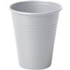50 Bicchieri In Plastica Argento Da 200 Ml