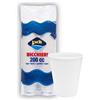 100 Bicchieri Plastica Bianchi Imb 200 Ml - Monouso In Pp/ps | Ideali Per Bar, Catering E Uso Professionale