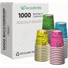 1000 Bicchieri Monouso In Carta Da 75ml - Multicolor - Perfetti Per Caffè!