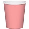 25 Bicchieri Monouso In Carta Rosa Da 200ml - Ideali Per Acqua E Ginseng!