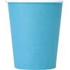 25 Bicchieri Monouso In Carta Azzurro Da 200ml - Ideali Per Acqua E Ginseng!