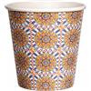 50 Bicchierini Di Carta 75ml Maiolica D4 - Perfetti Per Il Tuo Caffè