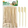 Spiedini Pagaja In Bamboo 20 Cm - 100 Pezzi Ecologici Per Grigliate E Finger Food