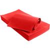 25 Pezzi Tovaglie In Tnt 100x100cm Rosso