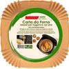 50 Fogli Carta Da Forno Per Friggitrice Ad Aria In Foglio Quadrata 20x20x4,5cm