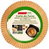 50 Fogli Carta Da Forno Per Friggitrice Ad Aria In Foglio Tonda - 20x4,5cm