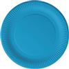 25 Piatti Carta Frutta E Dessert 17 Cm - Lulù Happiness - Azzurro