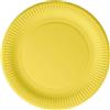 25 Piatti Carta Frutta E Dessert 17 Cm - Lulù Happiness - Giallo