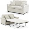 Shally Dogan Divano Letto a 2 Posti Beige con Cuscino Memory Ergonomico con Apertura Facile