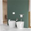 Parama Sanitari filomuro ceramica bianco lucido vaso rimless copriwc soft-close bidet | Europa Small