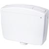 C.R. Smart Solutions Cassetta di scarico esterna bianca doppio tasto 8 Lt | Beta 2