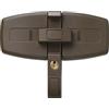 Abus Dfs95 Al0125 Serratura per Finestre, Sistema di Sicurezza per Finestre a Due Ante, Chiave Maestra, Livello di Sicurezza: 10, 31718, Marrone