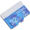 Bewinner Scheda TF, scheda di memoria ad alta velocità classe 10, impermeabile, resistente agli urti, mini scheda di memoria per fotocamere, telefoni cellulari, lettori MP3, videocamere,
