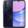 Samsung Galaxy A15, Smartphone Android 14, Display Super AMOLED 6.5 FHD+, 4GB RAM, 128GB, memoria interna espandibile fino a 1TB, Batteria 5.000 mAh, Blue Black [Versione Italiana]