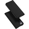 DUX DUCIS Cover per Samsung Galaxy S20 FE, Flip Caso Custodia Pelle PU con [Funzione Stand] [Slot Cart] [Magnetica] per Samsung Galaxy S20 FE (Nero)