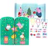 Joy Toy Peppa Pig calendario d'avvento con gioielli e accessori per capelli J98g