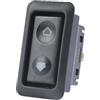 Xibao Automobili Interruttori Alzacristalli Elettrico,Universale 6 Pin Momentaneo Elettrico Illuminato Interruttore Finestra di Potenza,Utilizzato per Controllare i Finestrini Elettrici Nelle Auto