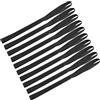 Gudalea 10 pezzi Anelli di Fissaggio, Cinghie di Fissaggio Morbide, Cinghie di Fissaggio Del Carico, 46cm Cinghia di Fissaggio In Nylon per Bicicletta Moto Auto Dirtbike ATV Trasporto, 46 x 2,5cm