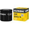 FILTRON OP 643/4 Filtro dell'olio - per AUTOVETTURE + VEICOLI COMMERCIALI