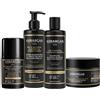 Kerargan - Set Anticaduta Shampoo, Balsamo, Maschera & Siero Olio di R