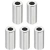 PATIKIL M4 Distanziali in Acciaio Inossidabile, 5pz Distanziatore Metallico Acciaio Inossidabile 4,2mm ID x 8mm OD x 16mm L Vite Rotondo per 5/32 M4 Bulloni a Vite