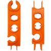Jadeshay Chiave Solare Connettore MC4 Strumento di Installazione per Pannelli Solari Chiave per Montaggio e Smontaggio Connettori MC4 Arancione 1 Coppia