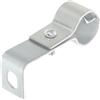 QUARKZMAN Morsetto a Staffa a Forma di L Adatto per Tubo da 3/4, Supporto per Tubo ad Angolo Retto per Montaggio a Parete O Soffitto, Staffa metalliche Rigida per Tubo, Lunghezza 70mm