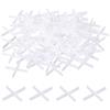 QUARKZMAN 300pz Distanziatori per Piastrelle 1mm 3/64 Distanziatore Trasversale in Plastica Piastrelle Pavimento per Posa Piastrelle in Ceramica, Bianco