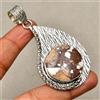 Fatto a mano Ciondolo gioiello in argento sterling 925 fatto a mano con pietra preziosa ca...
