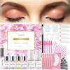 Purpledi Kit Lifting Extension Completo Laminazione Ciglia e Sopracciglia, Lash Lift Sicuro