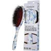 Denman Boar Bristle - Spazzola per capelli che leviga e migliora la lucentezza per acconciature all'indietro, ricci e districamento - Spazzola per capelli con setole naturali per tutti i tipi di