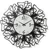 Arti e Mestieri Orologio Da Parete Particolare Linea D69 cm Nero e Bianco Marmo