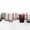 Zafferano Melting Pot Bicchiere Acqua in Vetro - Set 6 Pezzi