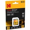 KODAK SD Card 64 GB UHS-II U3 V90 SDXC ULTRA PRO Performance