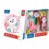 Clementoni - Baby Gift Pack Nascita Pink Confezione 3 Pezzi