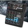 Mixer Audio Professionale 4 Canali Bluetooth USB Echo DJ Karaoke Pianobar